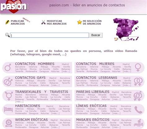 milanuncios contactos pasión|Alternativas a pasion.com